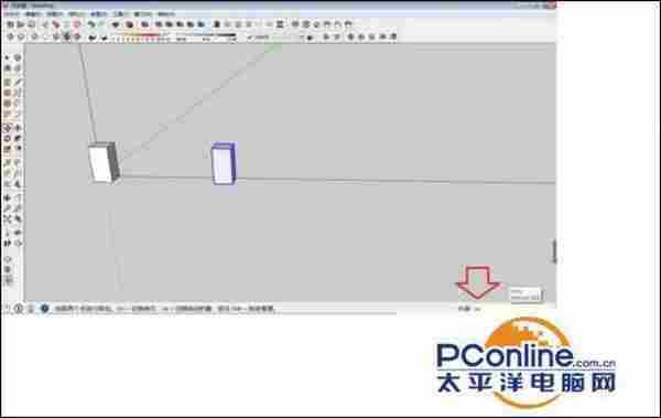 SketchUp怎么快速复制图形?