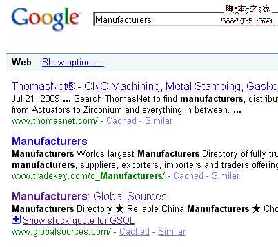 SEO Globalsources应用锚文本和关键字