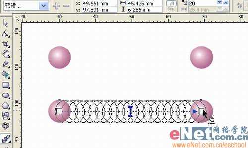 Coreldraw教程：打造一串珍珠项链