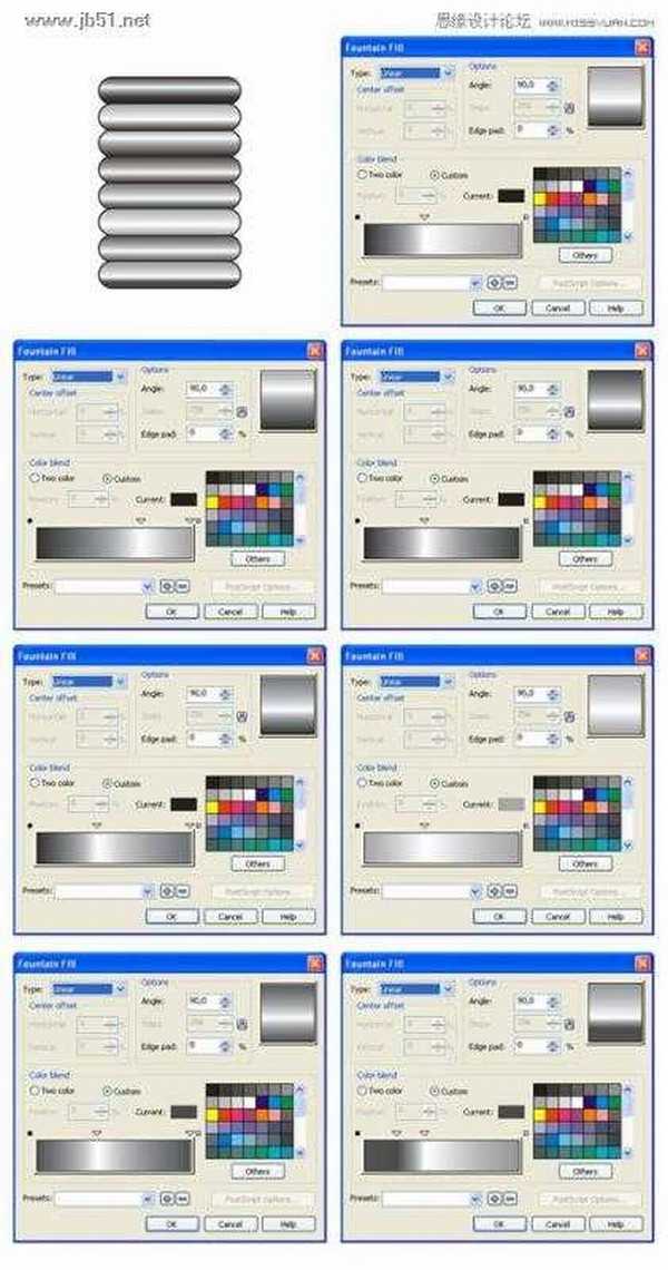 CorelDraw(CDR)设计绘制超真实的有质感的手表实例教程