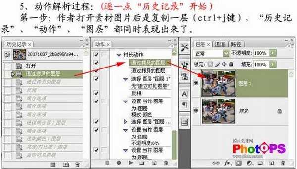 ps中的动作安装使用方法介绍