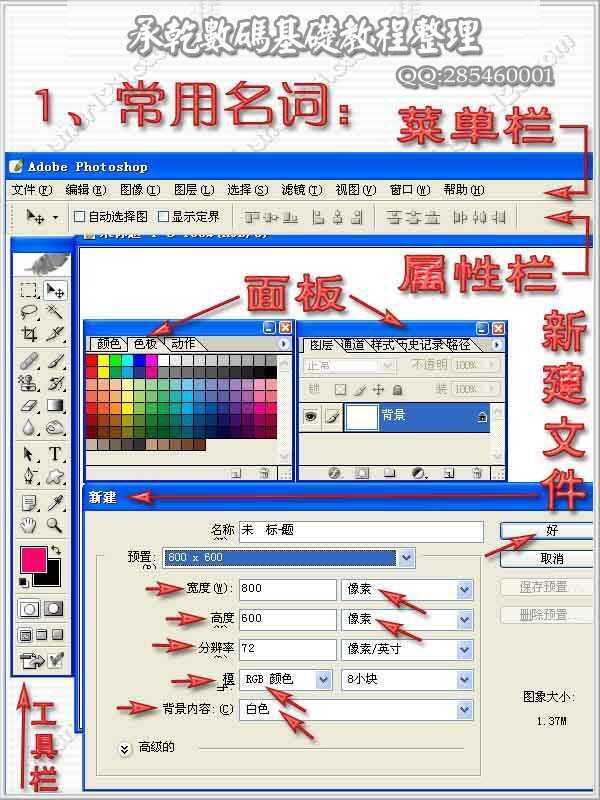 ps新手入门工具使用方法及操作图解篇