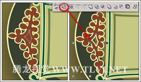 CorelDRAW使用钢笔工具绘制装饰画背景