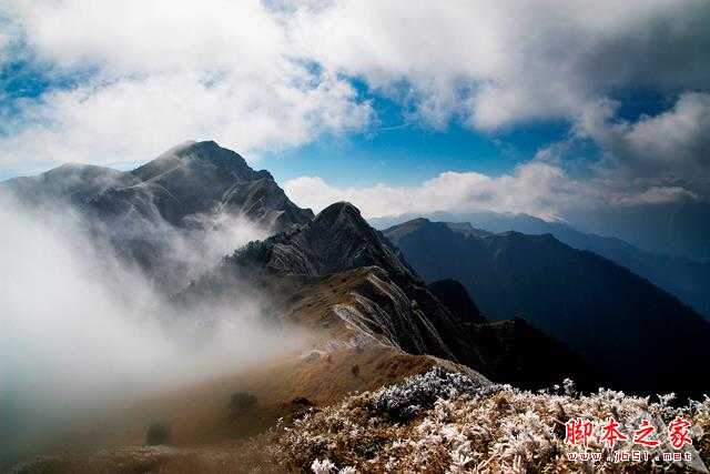 山峰摄影中如何用光构图和技巧分享