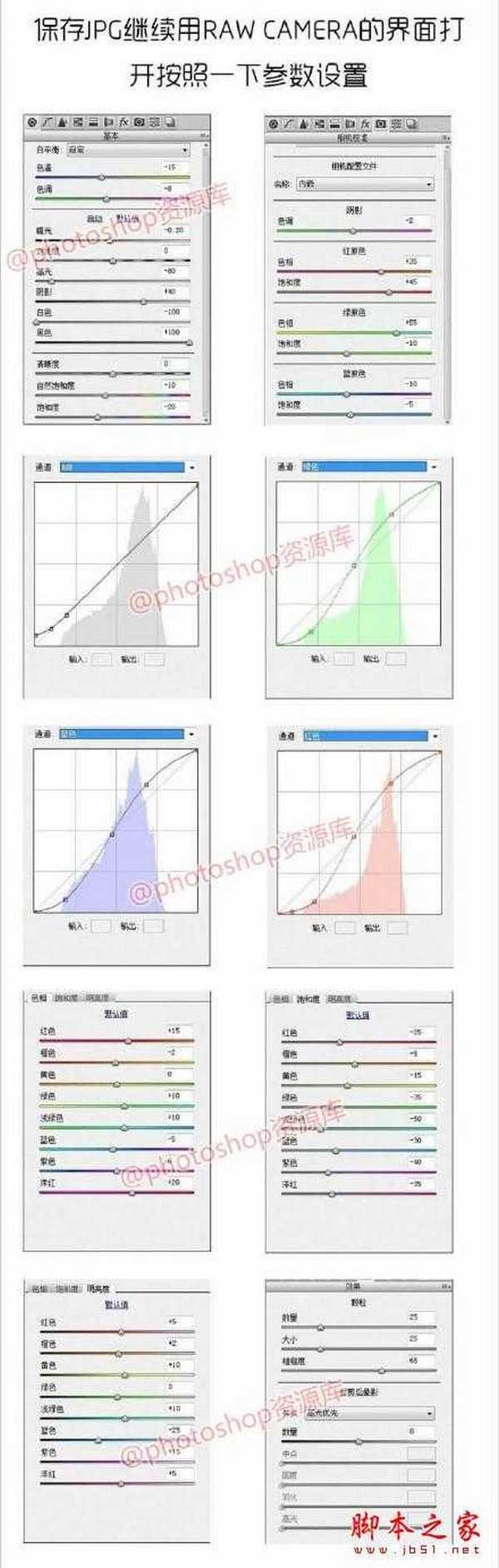 教你怎么用photoshop调色低饱和度清新人像