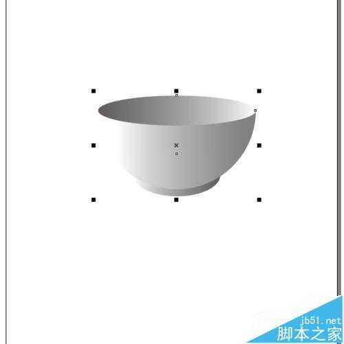 CorelDRAW怎么画一个素描的碗?  cdr素描碗的绘图方法